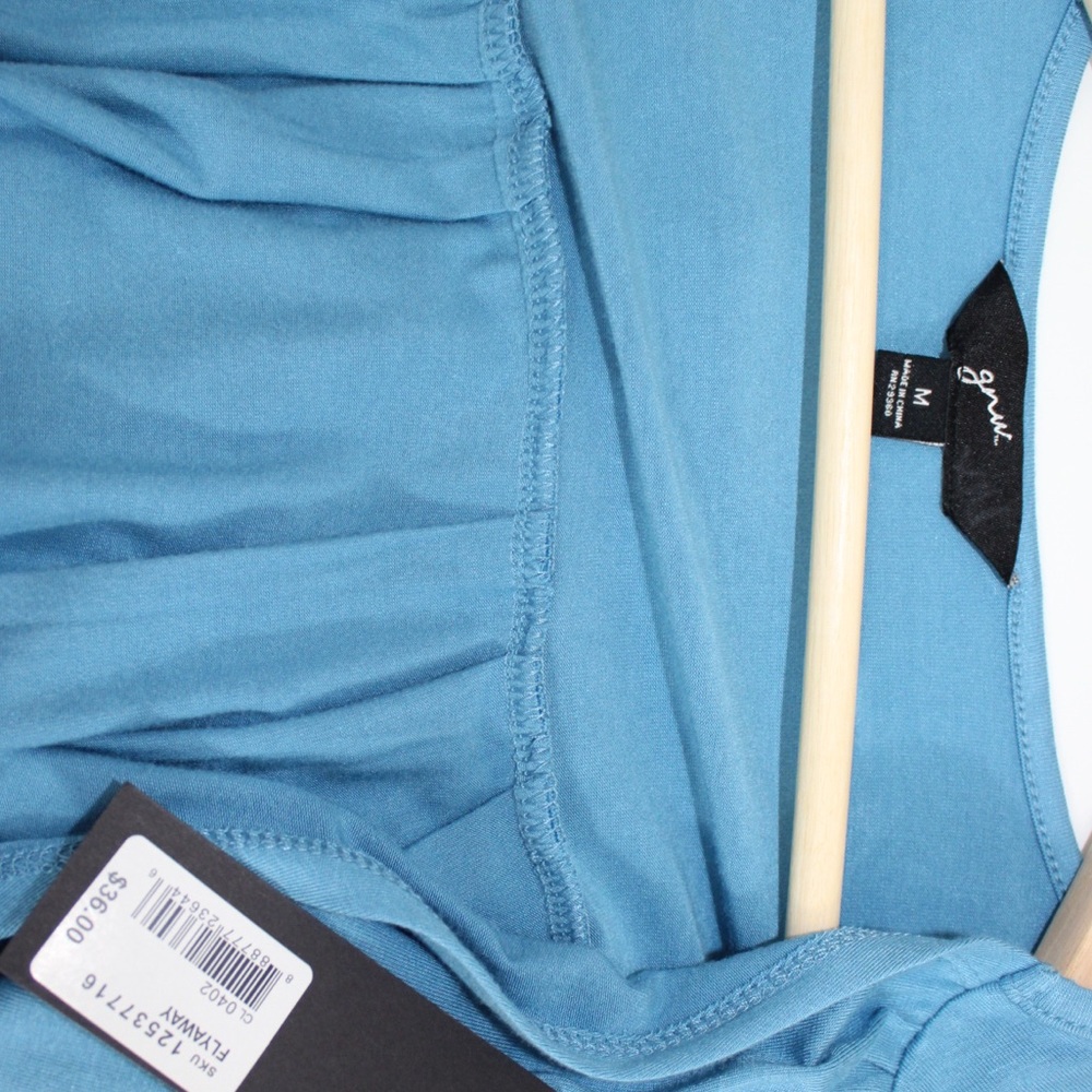 Blue Open Cardigan - Picture 3 of 4